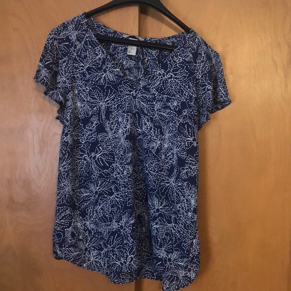 H&M Short Sleeve Blouse